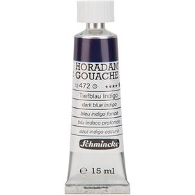 Schmincke 3 472 Dark Blue Indigo 15 ml Guaj Boya