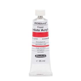 Schmincke 318 Primacryl Artists 35 ml Seri 3 Vermillion Red Akrilik Boya
