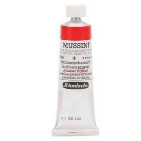Schmincke 340 Brilliant Scarlet Mussini Seri 4 35 ml Yağlı Boya