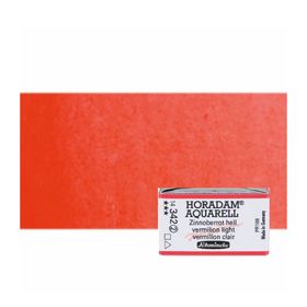 Schmincke 342 Vermilion Light Seri 2 Horadam Aquarell 1/1 Tablet Sulu Boya