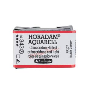 Schmincke 343 Quinacridone Red Light Seri 3 Horadam Aquarell 1/1 Tablet Sulu Boya