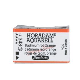 Schmincke 348 Cadmium Red Orange Seri 3 Horadam Aquarell 1/1 Tablet Sulu Boya