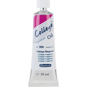 Schmincke 35 ml 350 College Magenta College Oil Yağlı Boya