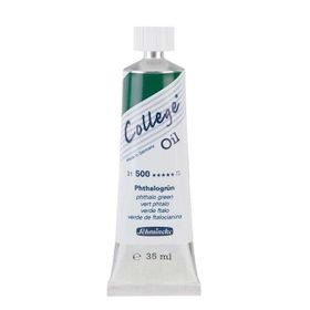 Schmincke 35 ml 500 Phthalo Green College Oil Yağlı Boya