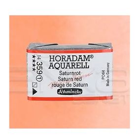 Schmincke 359 Saturn Red Seri 1 Horadam Aquarell 1/1 Tablet Sulu Boya