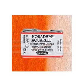 Schmincke 360 Permanent Red Orange Seri 3 Horadam Aquarell 1/1 Tablet Sulu Boya
