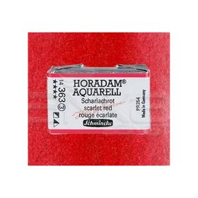 Schmincke 363 Scarlet Red Seri 3 Horadam Aquarell 1/1 Tablet Sulu Boya