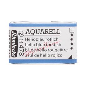 Schmincke 478 Helio Blue Reddish Seri 2 Horadam Aquarell 1/1 Tablet Sulu Boya