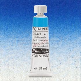 Schmincke 479 Horadam 15 ml Seri 1 Helio Cerulean Aquarell Tube