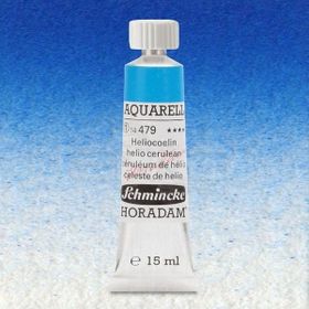 Schmincke 479 Horadam 15 ml Seri 1 Helio Cerulean Aquarell Tube