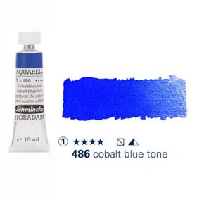 Schmincke 486 Horadam 15 ml Seri 1 Cobalt Blue Tone Aquarell Tube