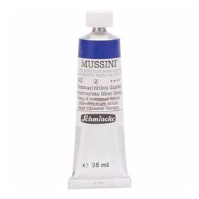 Schmincke 492 Ultramarine Blue Dark Mussini Seri 2 35 ml Yağlı Boya