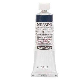 Schmincke 495 Byzantine Blue Mussini Seri 3 35 ml Yağlı Boya