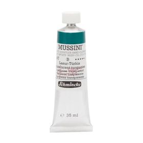 Schmincke 497 Translucent Turquoise Mussini Seri 3 35 ml Yağlı Boya