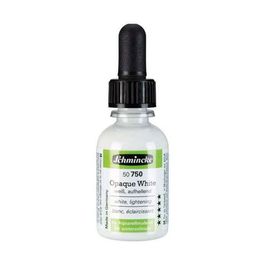 Schmincke 50570 Aqua Drop 30 ml Opaque White Sıvı Sulu Boya