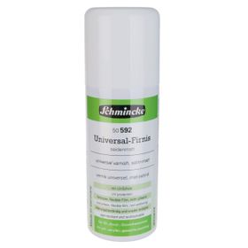 Schmincke 50592 150 ml Universal Varnish Genel Amaçlı Uv Korumalı Saten Mat Final Sprey Vernik