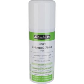 Schmincke 50594 150 ml Universal Varnish Genel Amaçlı Uv Korumalı Mat Final Sprey Vernik