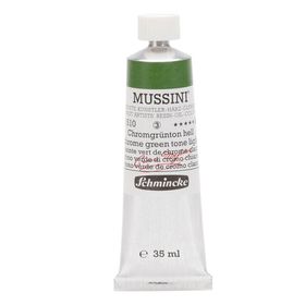 Schmincke 510 Chrome Green Hue Light Mussini Seri 3 35 ml Yağlı Boya