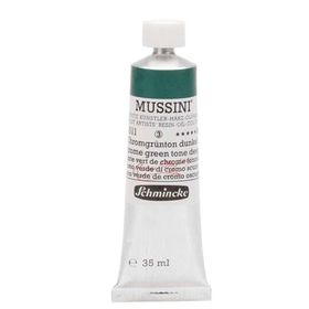 Schmincke 511 Chrome Green Hue Deep Mussini Seri 3 35 ml Yağlı Boya