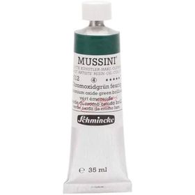 Schmincke 512 Chromium Oxide Green Brilliant Mussini Seri 4 35 ml Yağlı Boya