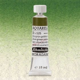Schmincke 525 Horadam 15 ml Seri 2 Olive Green Yellowish Aquarell Tube