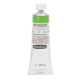 Schmincke 528 Cobalt Green Opaque Mussini Seri 7 35 ml Yağlı Boya