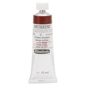 Schmincke 653 Deep Ochre Mussini Seri 1 35 ml Yağlı Boya