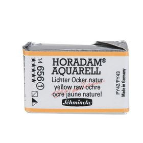 Schmincke 656 Yellow Raw Ochre Seri 1 Horadam Aquarell 1/1 Tablet Sulu Boya
