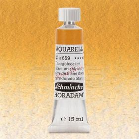 Schmincke 659 Horadam 15 ml Seri 2 Titanium Gold Ochre Aquarell Tube