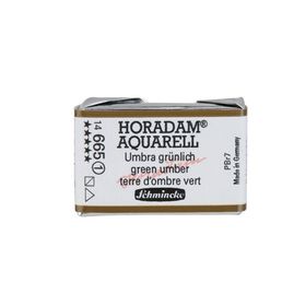 Schmincke 665geen Umber Seri 1 Horadam Aquarell 1/1 Tablet Sulu Boya