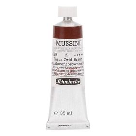 Schmincke 669 Translucent Brown Oxide Mussini Seri 1 35 ml Yağlı Boya