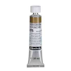 Schmincke 675 Umber Greenish 20 ml Tüp Guaj Boya