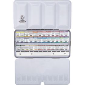 Schmincke 74436 Horadam Aquarell 36 X Yarım Tablet Metal Kutu Artist Sulu Boya Seti