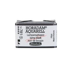 Schmincke 781 Lamp Black Seri 1 Horadam Aquarell 1/1 Tablet Sulu Boya