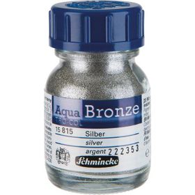 Schmincke 815 Aqua Bronze Yaldız Pigment 20 ML Silver Sulu Boya
