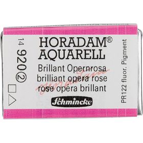 Schmincke 920 Brilliant Opera Rose Seri 2 Horadam Aquarell 1/1 Tablet Sulu Boya