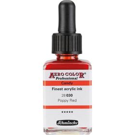 Schmincke Aero Color 030 Poppy Red 28 ml Akrilik Mürekkep