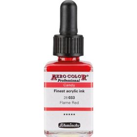 Schmincke Aero Color 033 Flame Red 28 ml Akrilik Mürekkep