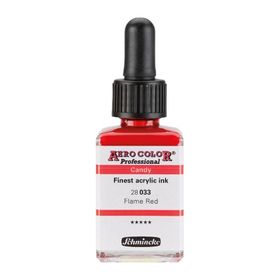 Schmincke Aero Color 033 Flame Red 28 ml Akrilik Mürekkep