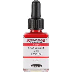Schmincke Aero Color 033 Flame Red 28 ml Akrilik Mürekkep