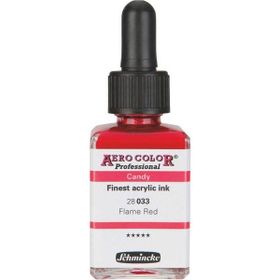 Schmincke Aero Color 033 Flame Red 28 ml Akrilik Mürekkep