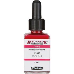Schmincke Aero Color 036 Wine Red 28 ml Akrilik Mürekkep
