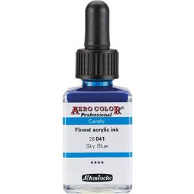 Schmincke Aero Color 041 Sky Blue 28 ml Akrilik Mürekkep