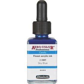 Schmincke Aero Color 041 Sky Blue 28 ml Akrilik Mürekkep