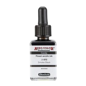 Schmincke Aero Color 072 Smoke Black 28 ml Akrilik Mürekkep