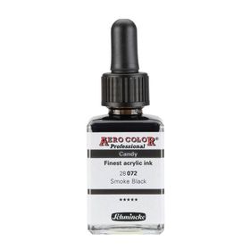 Schmincke Aero Color 072 Smoke Black 28 ml Akrilik Mürekkep
