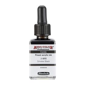 Schmincke Aero Color 072 Smoke Black 28 ml Akrilik Mürekkep