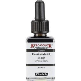 Schmincke Aero Color 072 Smoke Black 28 ml Akrilik Mürekkep