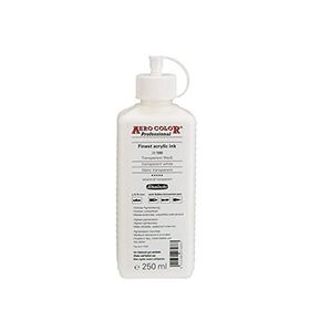 Schmincke Aero Color 100 Transparent White 250 ml Akrilik Mürekkep
