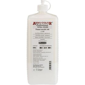 Schmincke Aero Color 101 Supra White Opaque 1000 ml Akrilik Mürekkep